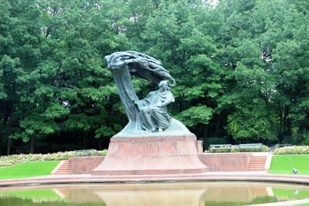 Памятник Фредерику Шопену в Варшаве